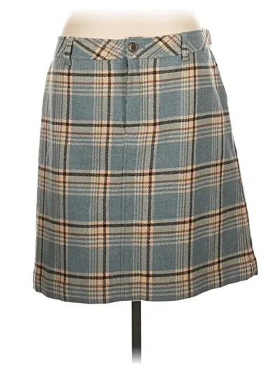 Pre-owned Eddie Bauer Casual Skirt In Gray