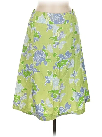 Pre-owned Eddie Bauer Casual Skirt In Green