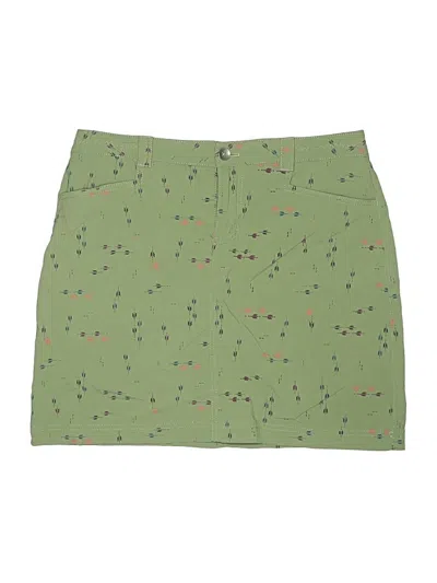 Pre-owned Eddie Bauer Casual Skirt In Green