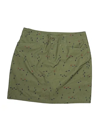 Pre-owned Eddie Bauer Casual Skirt In Green