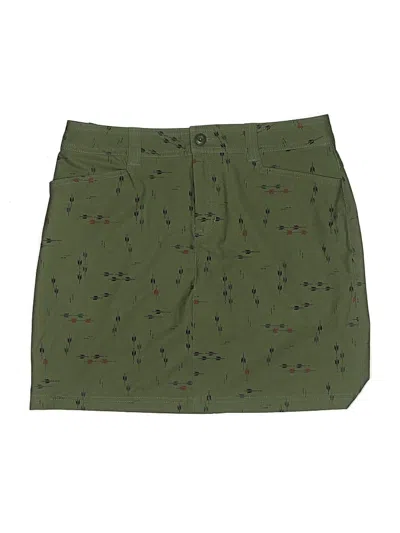 Pre-owned Eddie Bauer Casual Skirt In Green