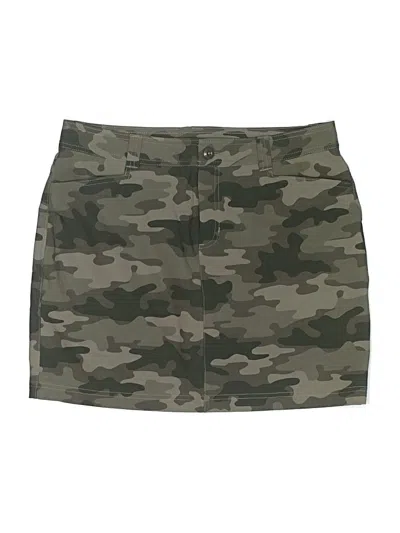 Pre-owned Eddie Bauer Casual Skirt In Green