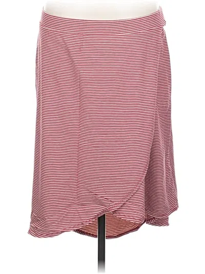 Pre-owned Eddie Bauer Casual Skirt In Red