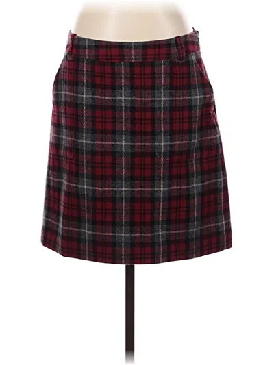 Pre-owned Eddie Bauer Casual Skirt In Red