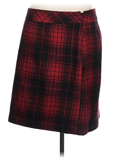 Pre-owned Eddie Bauer Casual Skirt In Red
