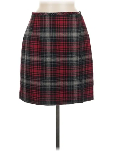 Pre-owned Eddie Bauer Casual Skirt In Red