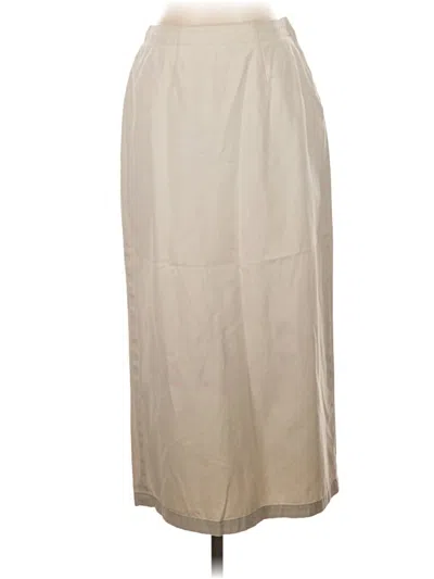 Pre-owned Eddie Bauer Casual Skirt In Tan