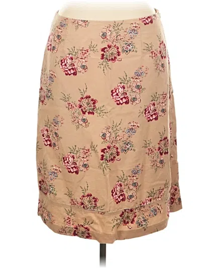 Pre-owned Eddie Bauer Casual Skirt In Tan
