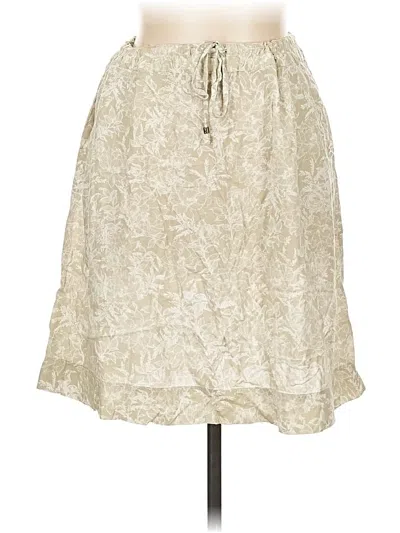 Pre-owned Eddie Bauer Casual Skirt In White