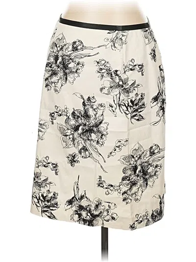 Pre-owned Eddie Bauer Casual Skirt In White