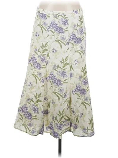 Pre-owned Eddie Bauer Casual Skirt In White