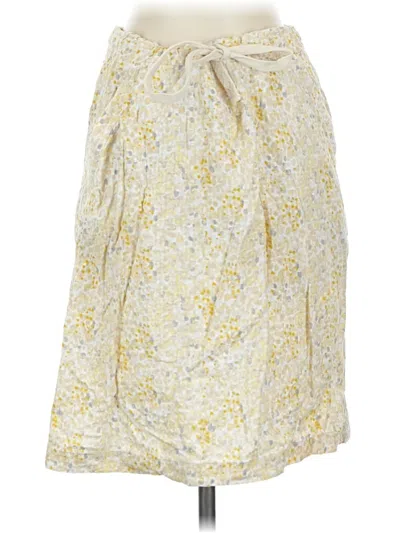 Pre-owned Eddie Bauer Casual Skirt In Yellow