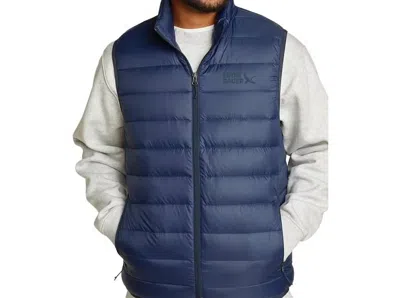 Eddie Bauer Cirruslite 650fp Down Zip Up Puffer Vest In Navy In Multi