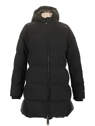 Pre-owned Eddie Bauer Coat In Black