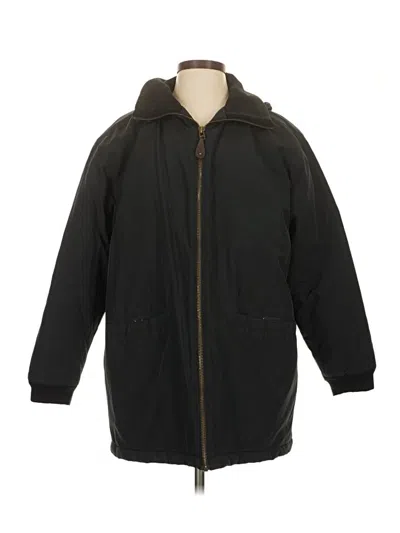 Pre-owned Eddie Bauer Coat In Black