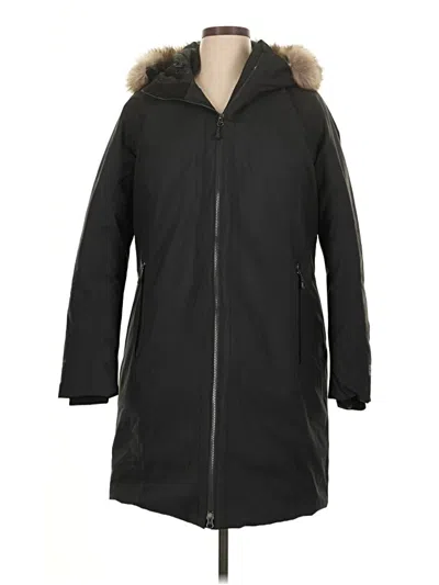 Pre-owned Eddie Bauer Coat In Black