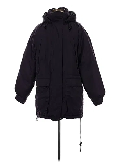 Pre-owned Eddie Bauer Coat In Black