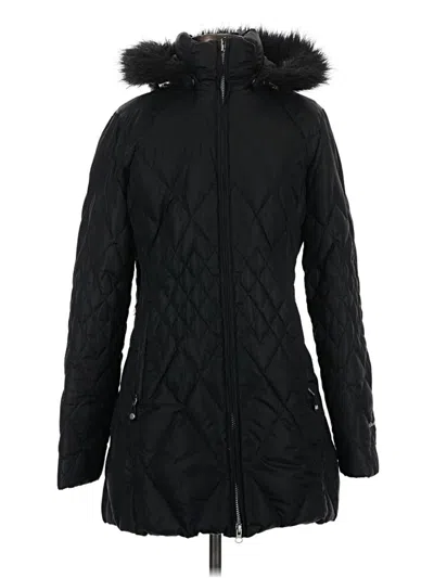 Pre-owned Eddie Bauer Coat In Black