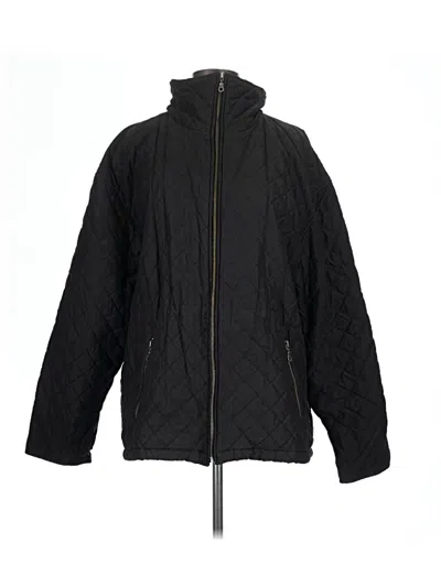 Pre-owned Eddie Bauer Coat In Black
