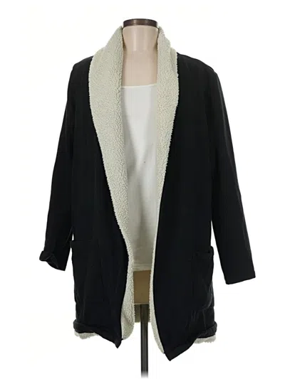 Pre-owned Eddie Bauer Coat In Black