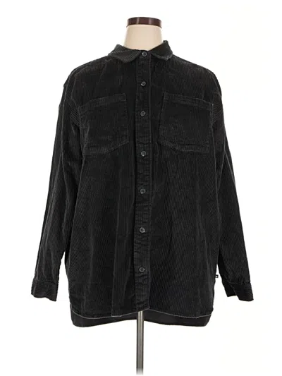 Pre-owned Eddie Bauer Coat In Black