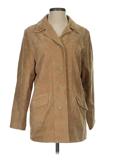 Pre-owned Eddie Bauer Coat In Brown