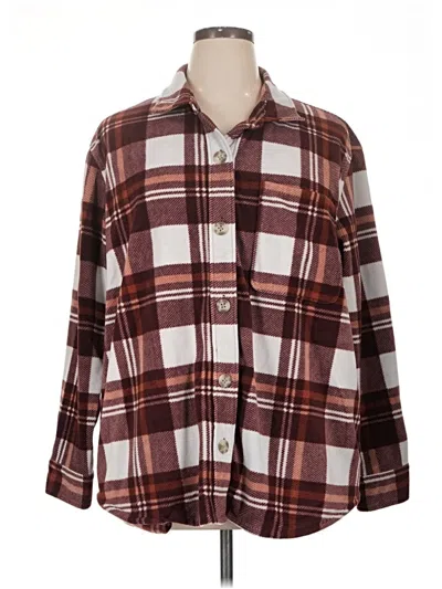 Pre-owned Eddie Bauer Coat In Brown