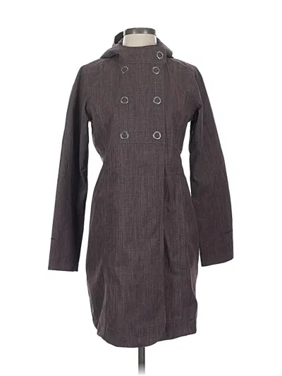 Pre-owned Eddie Bauer Coat In Gray