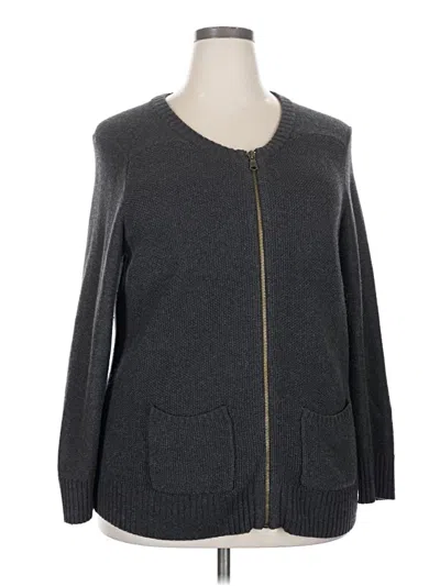 Pre-owned Eddie Bauer Coat In Gray