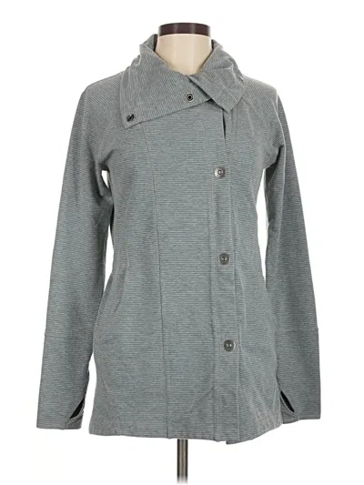 Pre-owned Eddie Bauer Coat In Gray