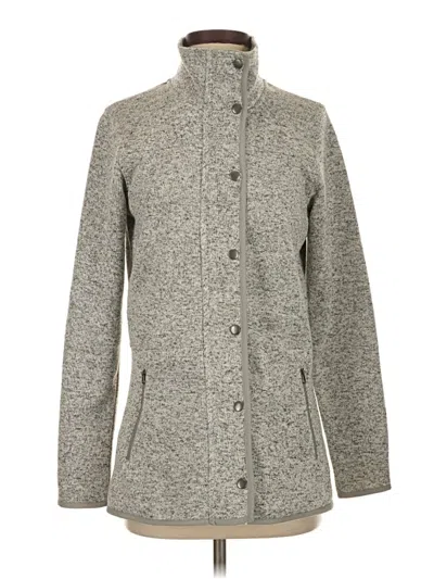 Pre-owned Eddie Bauer Coat In Gray