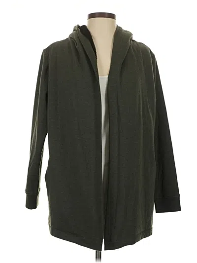 Pre-owned Eddie Bauer Coat In Green