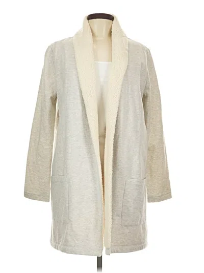 Pre-owned Eddie Bauer Coat In Ivory