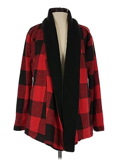 Pre-owned Eddie Bauer Coat In Red