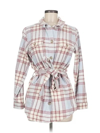 Pre-owned Eddie Bauer Coat In White