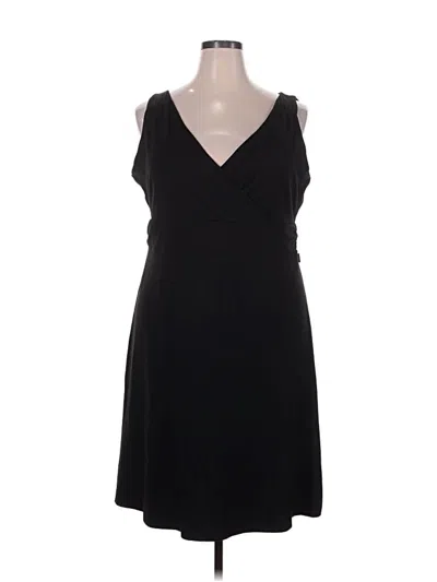 Pre-owned Eddie Bauer Cocktail Dress In Black