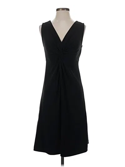 Pre-owned Eddie Bauer Cocktail Dress In Black