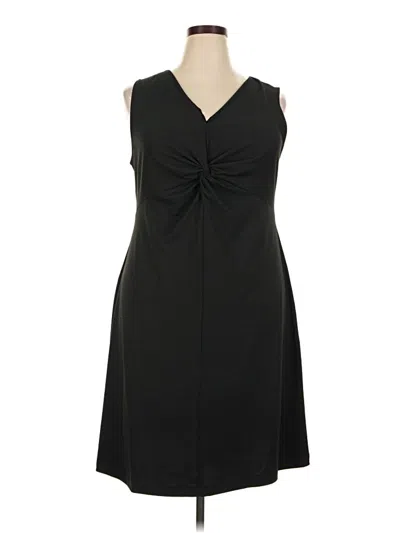 Pre-owned Eddie Bauer Cocktail Dress In Black