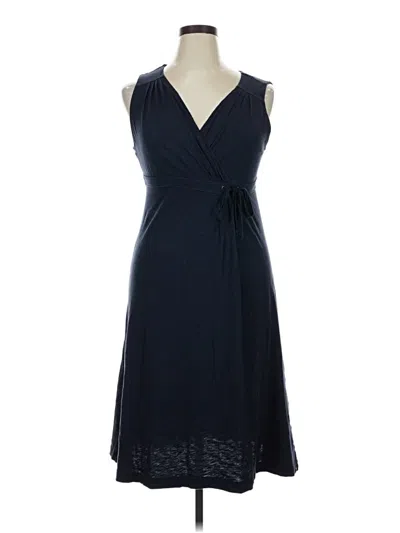 Pre-owned Eddie Bauer Cocktail Dress In Blue