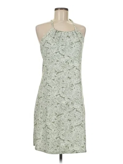 Pre-owned Eddie Bauer Cocktail Dress In Green