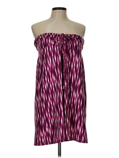 Pre-owned Eddie Bauer Cocktail Dress In Purple