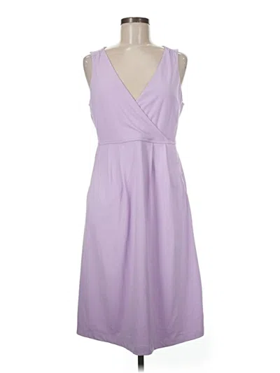 Pre-owned Eddie Bauer Cocktail Dress In Purple