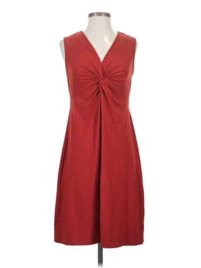 Pre-owned Eddie Bauer Cocktail Dress In Red