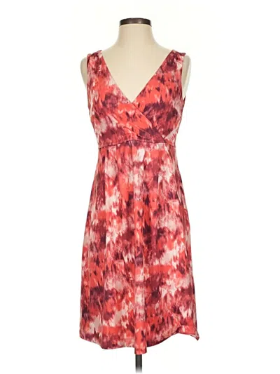 Pre-owned Eddie Bauer Cocktail Dress In Red