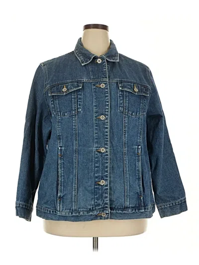 Pre-owned Eddie Bauer Denim Jacket In Blue