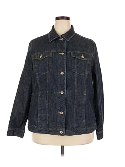 Pre-owned Eddie Bauer Denim Jacket In Blue