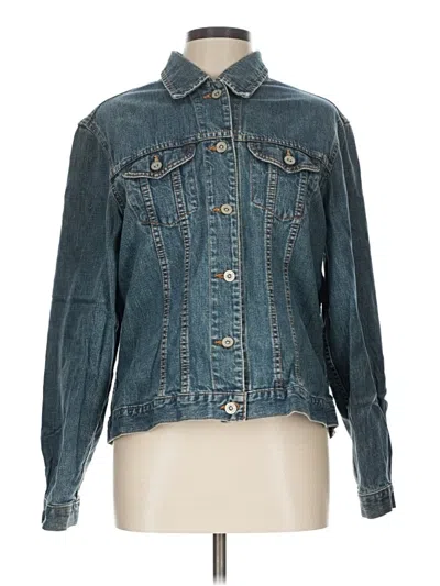 Pre-owned Eddie Bauer Denim Jacket In Blue