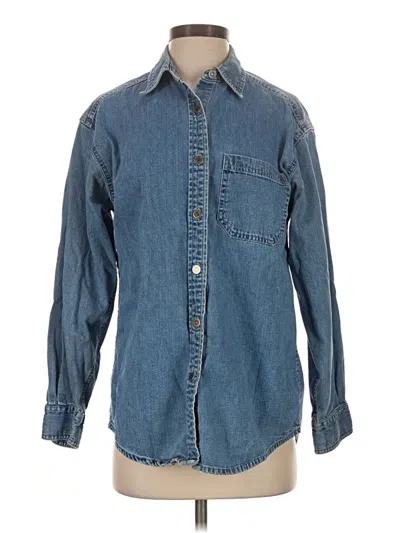 Pre-owned Eddie Bauer Denim Jacket In Blue