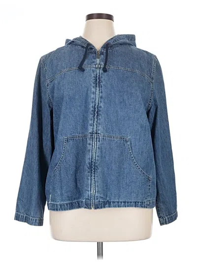 Pre-owned Eddie Bauer Denim Jacket In Blue