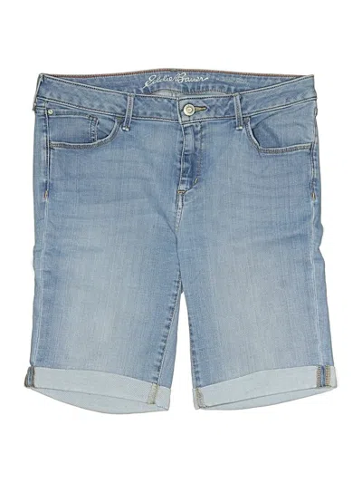 Pre-owned Eddie Bauer Denim Shorts In Blue